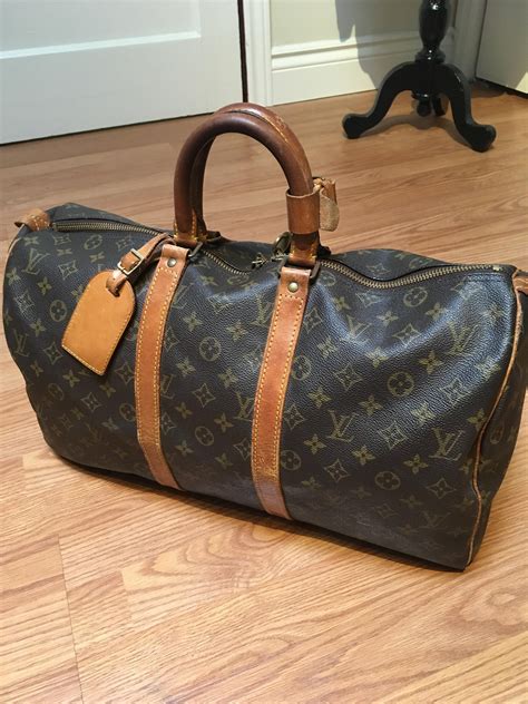 louis vuitton keepall 45 used|Louis Vuitton Keepall 45 vintage.